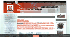 Desktop Screenshot of dprogram.cz