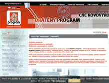 Tablet Screenshot of dprogram.cz